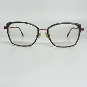 Fysh Eyeglasses women gray pink square‎ oversize metal mod.3636 col.103 H20199